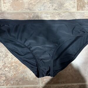 Target xhaliration black swim bottoms 1x